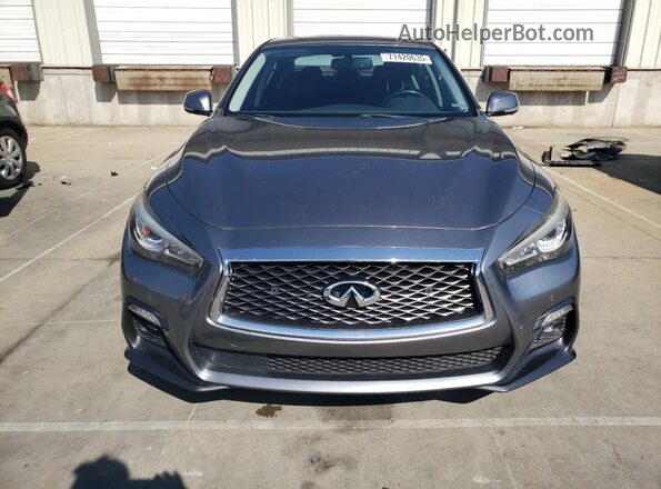 JN1EV7AP0JM355016 2018 INFINITI Q50 Gray 
