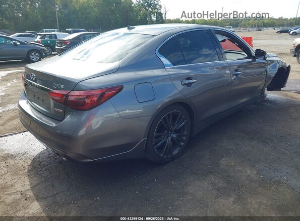 JN1EV7AP0LM204907 2020 INFINITI Q50 Gray Rear right