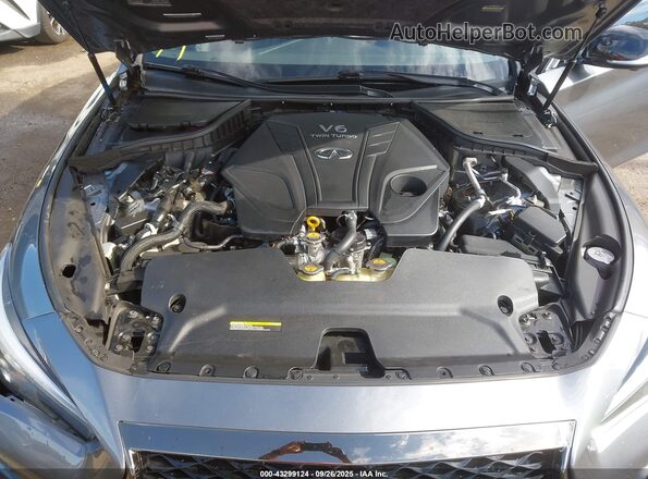 JN1EV7AP0LM204907 2020 INFINITI Q50 Gray Rear view