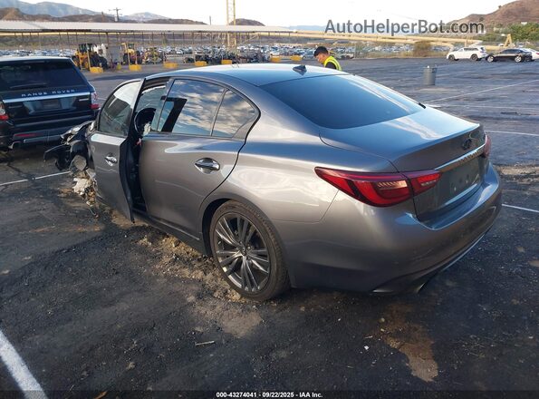 JN1EV7AP0LM206088 2020 INFINITI Q50 Gray უკანა მარცხენა