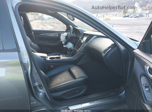 JN1EV7AP0LM206088 2020 INFINITI Q50 Gray წინა სალონის ხედი