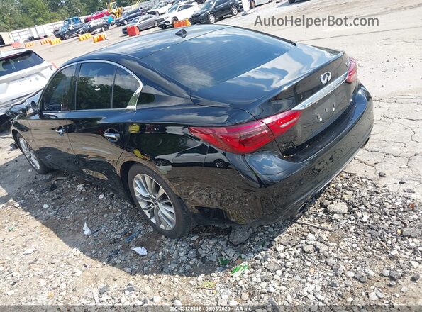 JN1EV7AP1LM204477 2020 INFINITI Q50 Black Rear left