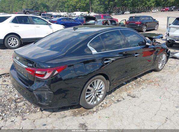 JN1EV7AP1LM204477 2020 INFINITI Q50 Black Rear right