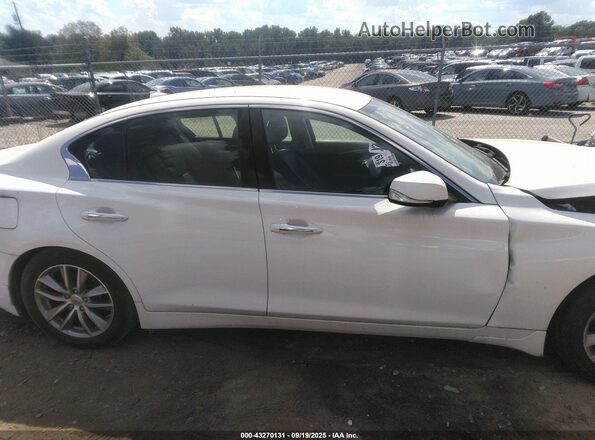 JN1EV7AP1MM700638 2021 INFINITI Q50 Белый Вид щитка приборов