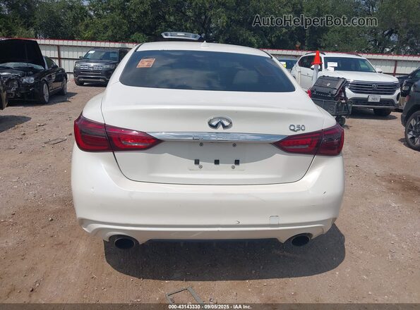 JN1EV7AP2JM355633 2018 INFINITI Q50 Белый 