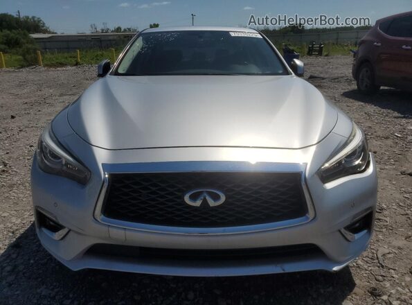 JN1EV7AP5JM351009 2018 INFINITI Q50 Серебряный 