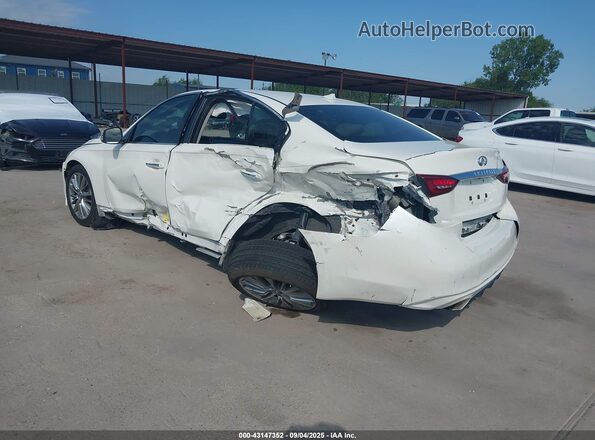JN1EV7AP5LM201579 2020 INFINITI Q50 White Задня ліва чверть