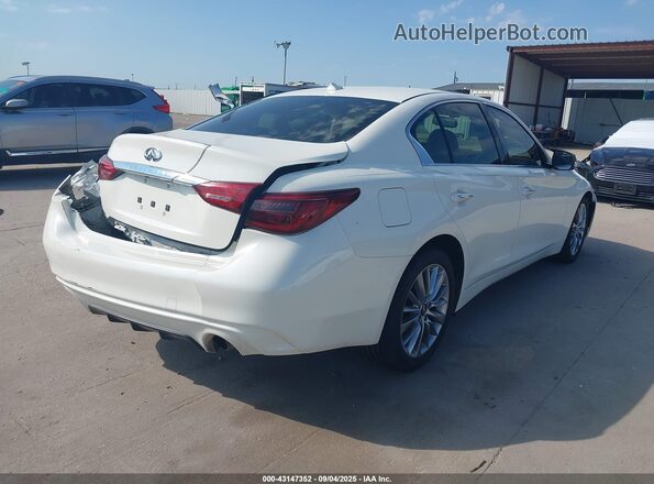 JN1EV7AP5LM201579 2020 INFINITI Q50 White Задня права чверть