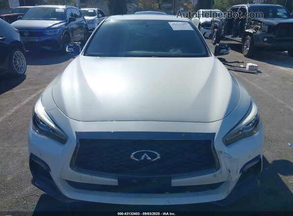 JN1EV7AP5LM204207 2020 INFINITI Q50 White ხელსაწყოთა პანელის ხედი