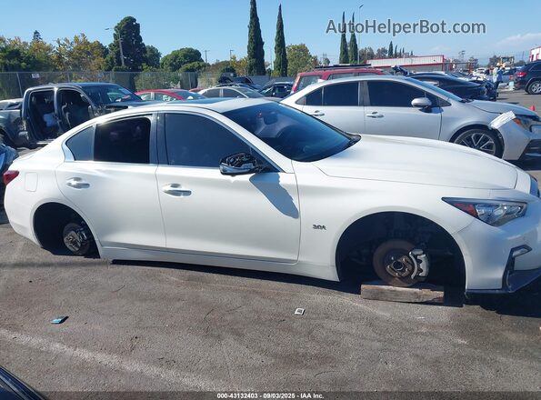 JN1EV7AP5LM204207 2020 INFINITI Q50 White უკანა სალონის ხედი