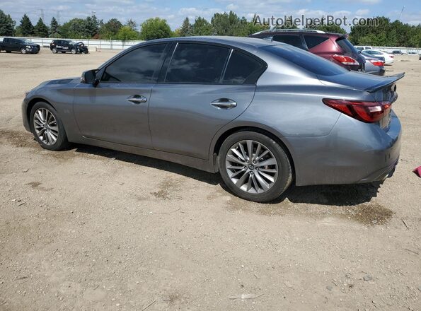 JN1EV7AP6JM356137 2018 INFINITI Q50 Gray 