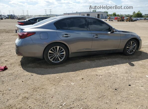 JN1EV7AP6JM356137 2018 INFINITI Q50 Gray 