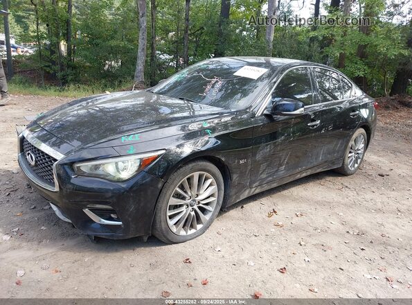 JN1EV7AP6LM207083 2020 INFINITI Q50 Черный Передняя левая четверть