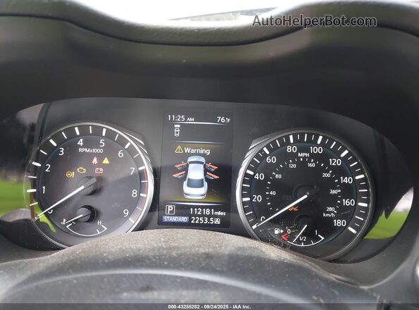 JN1EV7AP6LM207083 2020 INFINITI Q50 Черный Вид задних сидений
