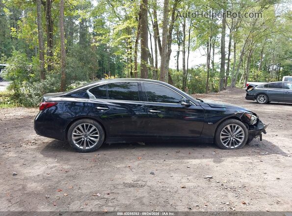 JN1EV7AP6LM207083 2020 INFINITI Q50 Черный Вид задней части салона