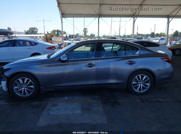 JN1EV7AP6MM705706 2021 INFINITI Q50 Gray Widok wnętrza 360 stopni