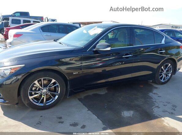 JN1EV7AP7HM741586 2017 INFINITI Q50 Black Панорамний вид салону 360°