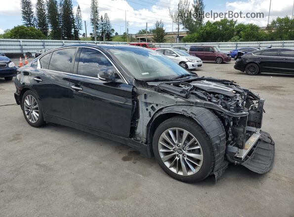 JN1EV7AP8JM351344 2018 INFINITI Q50 Black 