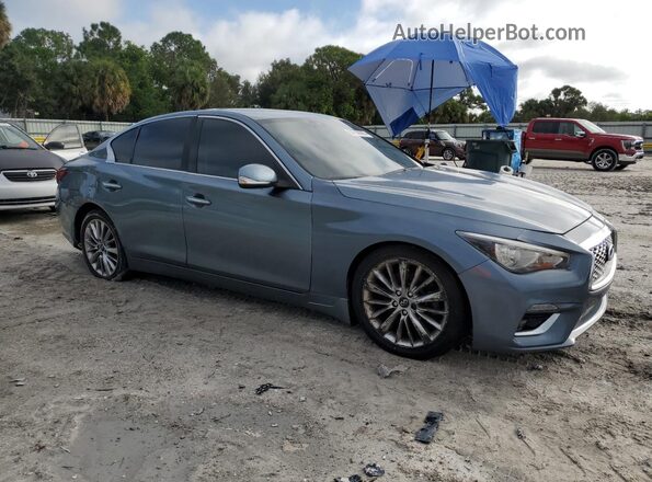 JN1EV7AP8JM359072 2018 INFINITI Q50 Blue 