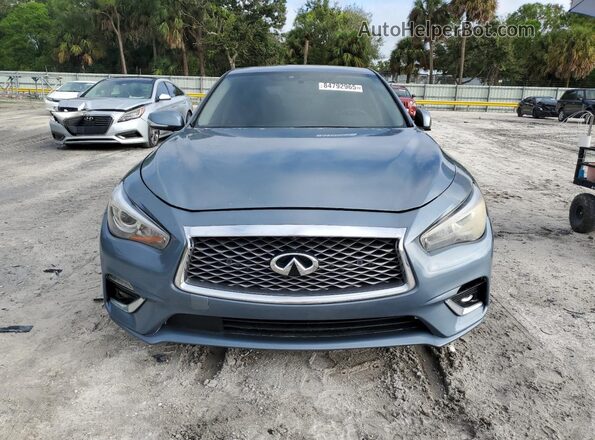 JN1EV7AP8JM359072 2018 INFINITI Q50 Blue 