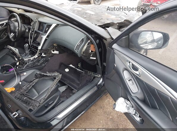 JN1EV7AP8LM204086 2020 INFINITI Q50 Black წინა სალონის ხედი