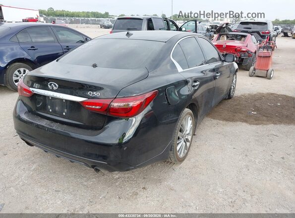JN1EV7AP8LM204086 2020 INFINITI Q50 Black უკანა მარჯვენა