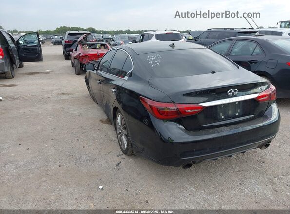 JN1EV7AP8LM204086 2020 INFINITI Q50 Black უკანა მარცხენა