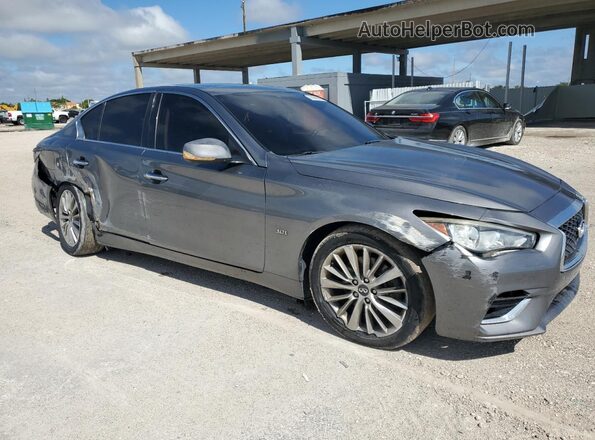 JN1EV7AP9JM590739 2018 INFINITI Q50 Серый 