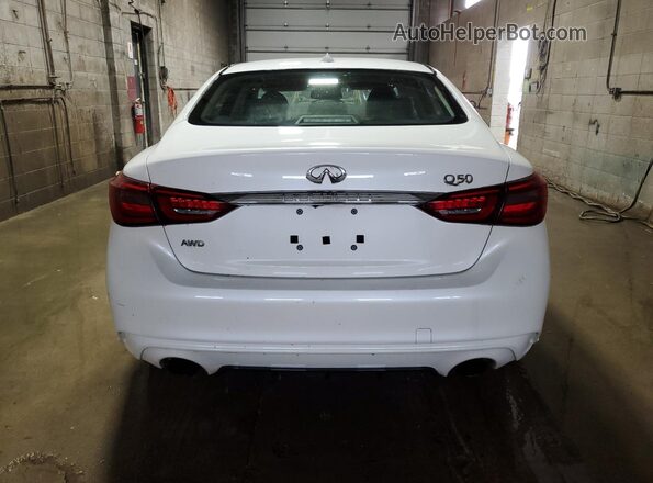 JN1EV7AR1JM434485 2018 INFINITI Q50 White 