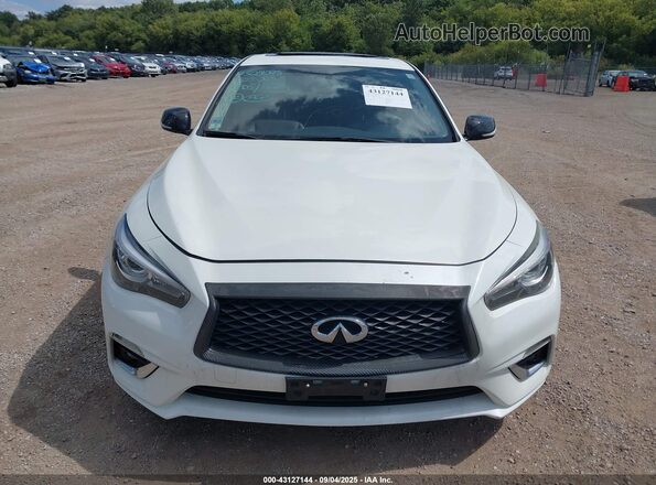 JN1EV7AR2JM430994 2018 INFINITI Q50 White 