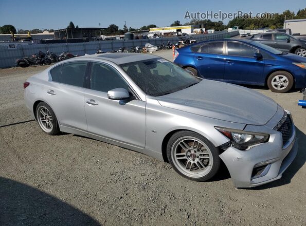 JN1EV7AR2JM436259 2018 INFINITI Q50 Silver 