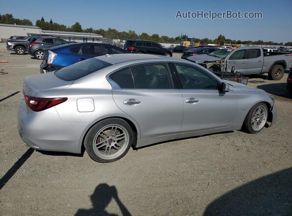 JN1EV7AR2JM436259 2018 INFINITI Q50 Silver 
