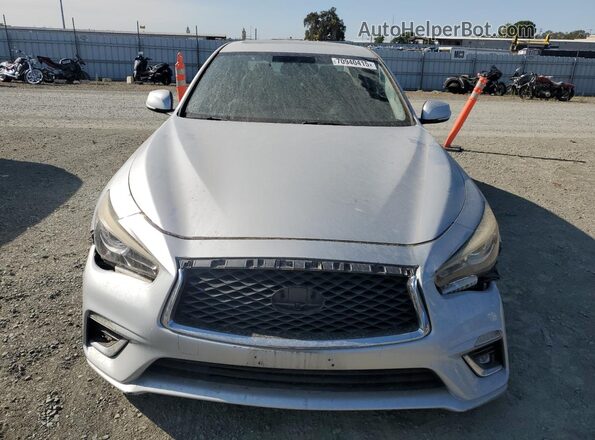 JN1EV7AR2JM436259 2018 INFINITI Q50 Silver 