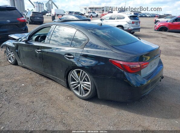 JN1EV7AR6LM255149 2020 INFINITI Q50 Черный Задняя левая четверть