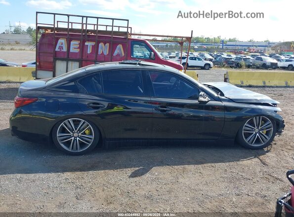 JN1EV7AR6LM255149 2020 INFINITI Q50 Черный Вид задней части салона