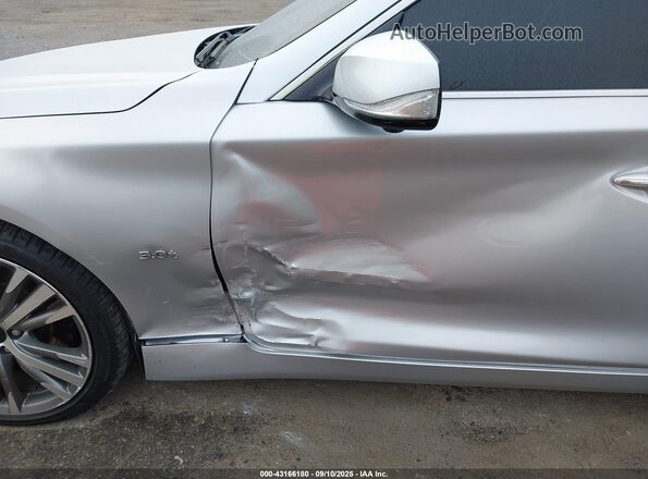 JN1EV7AR8LM254701 2020 INFINITI Q50 Серебряный Вид спереди