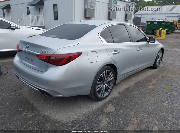 JN1EV7AR8LM254701 2020 INFINITI Q50 Серебряный Задняя правая четверть