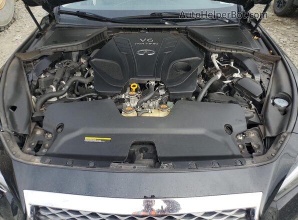 JN1EV7ARXLM250049 2020 INFINITI Q50 Black Սալոնի հետևի տեսք