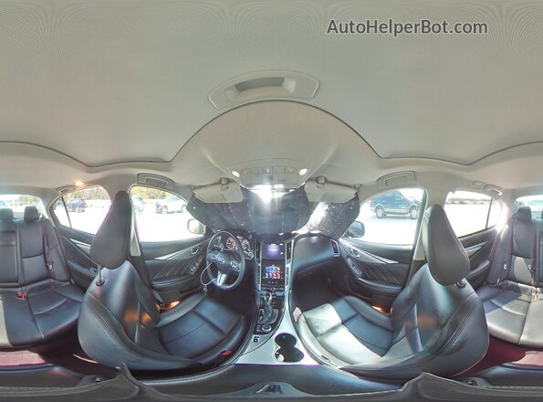 JN1EV7BP1MM707779 2021 INFINITI Q50 White VIN կոդի պիտակի տեսք