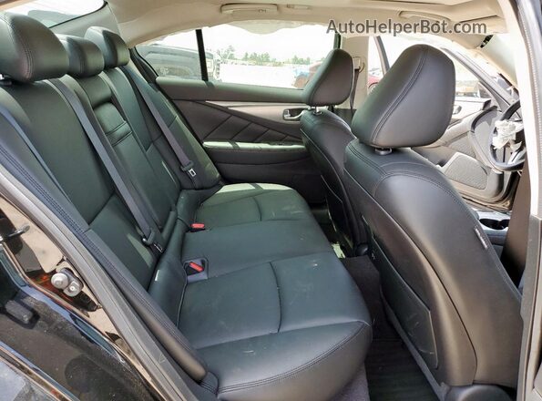 JN1EV7BP5MM700429 2021 INFINITI Q50 Black Rear seats view
