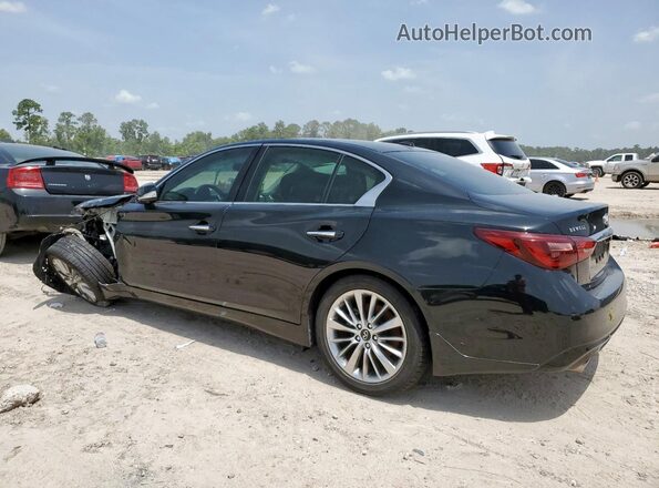 JN1EV7BP5MM700429 2021 INFINITI Q50 Black Rear left