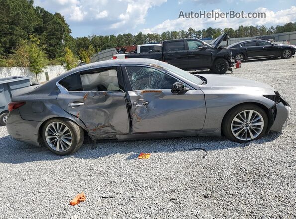 JN1EV7BP5PM512062 2023 INFINITI Q50 Gray Delantero derecho