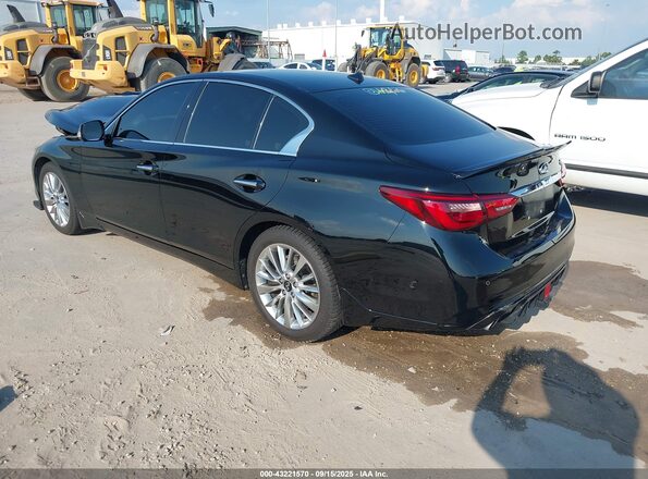 JN1EV7BP7MM704966 2021 INFINITI Q50 Black Задня ліва чверть