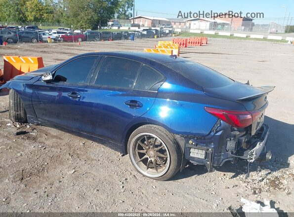 JN1EV7BP8MM704992 2021 INFINITI Q50 Blue Հետևի ձախ