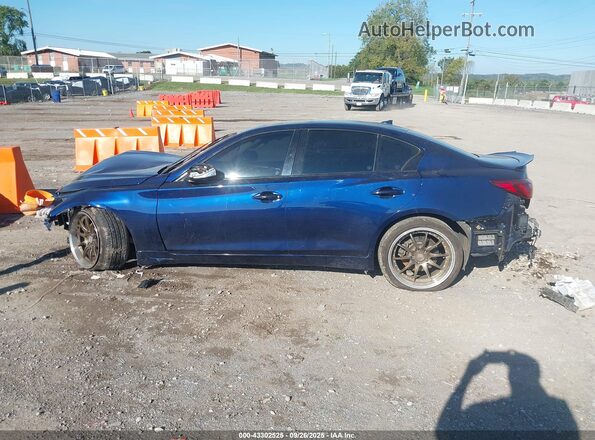 JN1EV7BP8MM704992 2021 INFINITI Q50 Blue Սալոնի 360 աստիճան տեսք