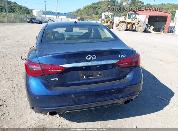 JN1EV7BR2MM753140 2021 INFINITI Q50 Blue 