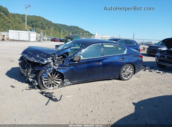 JN1EV7BR2MM753140 2021 INFINITI Q50 Blue 