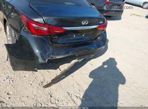 JN1EV7BR6MM753707 2021 INFINITI Q50 Black წინა ხედი