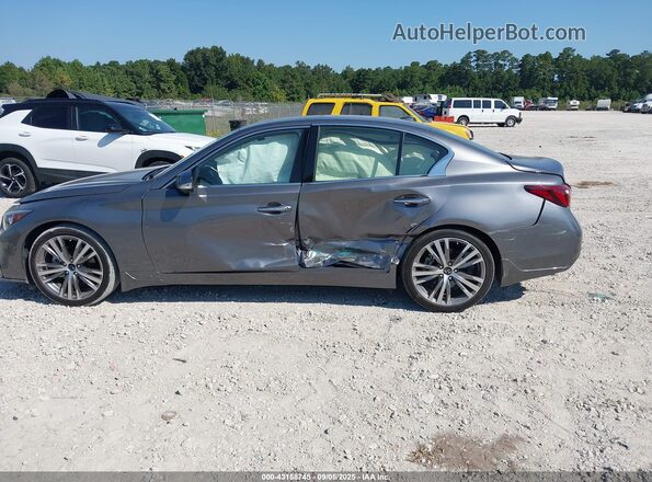 JN1EV7CP6MM700406 2021 INFINITI Q50 Gray Սալոնի 360 աստիճան տեսք