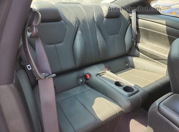 JN1EV7EL1JM392292 2018 INFINITI Q60 Gray Vista de los asientos traseros